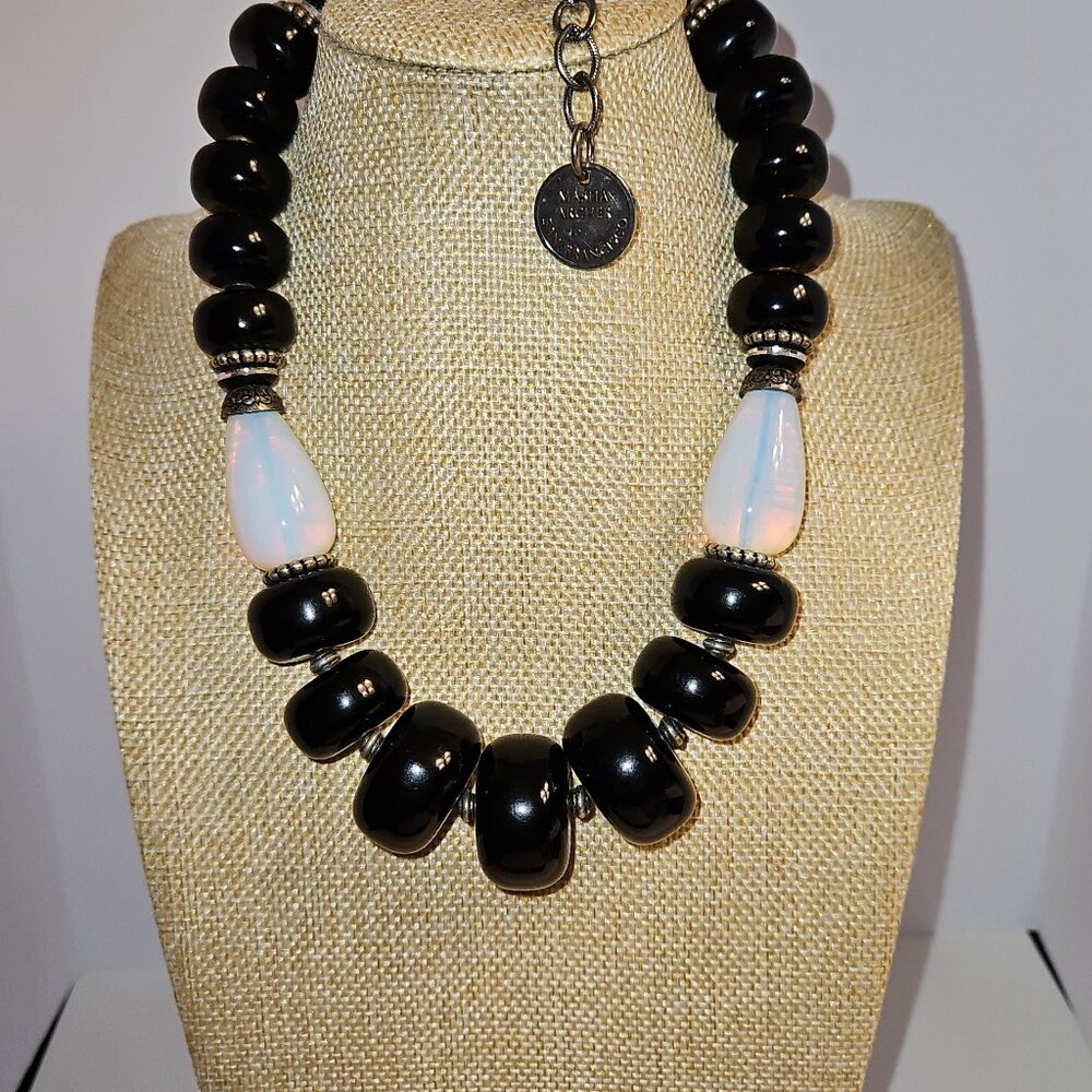 Vintage Masha Archer Opelite Necklace